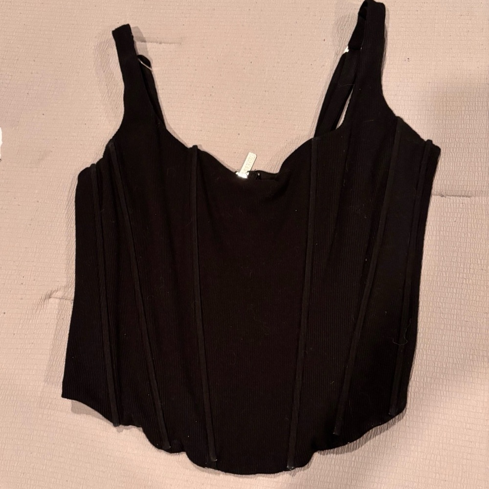 Guess Black Ribbed Knitwear